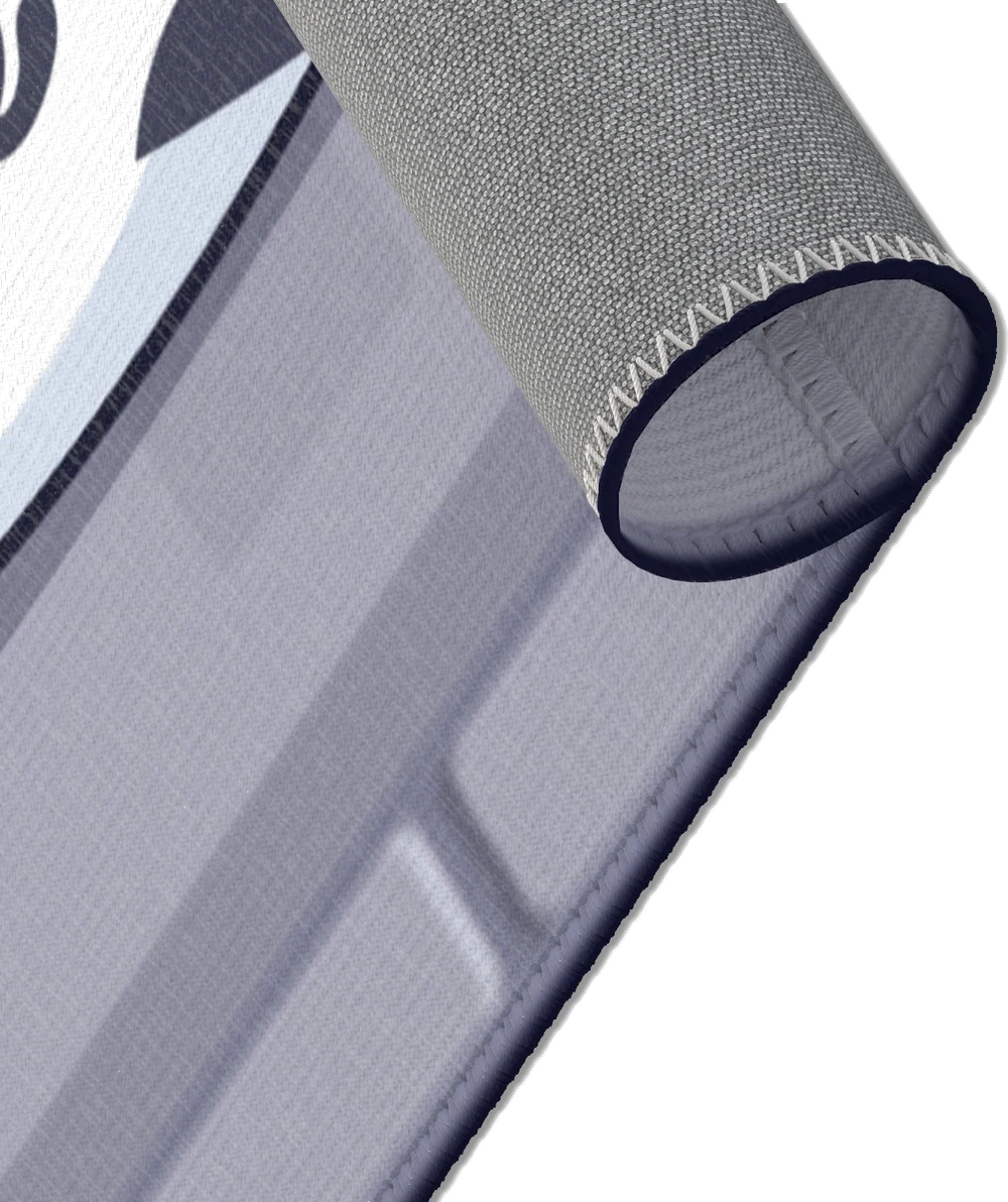 Duel Rug, rolled