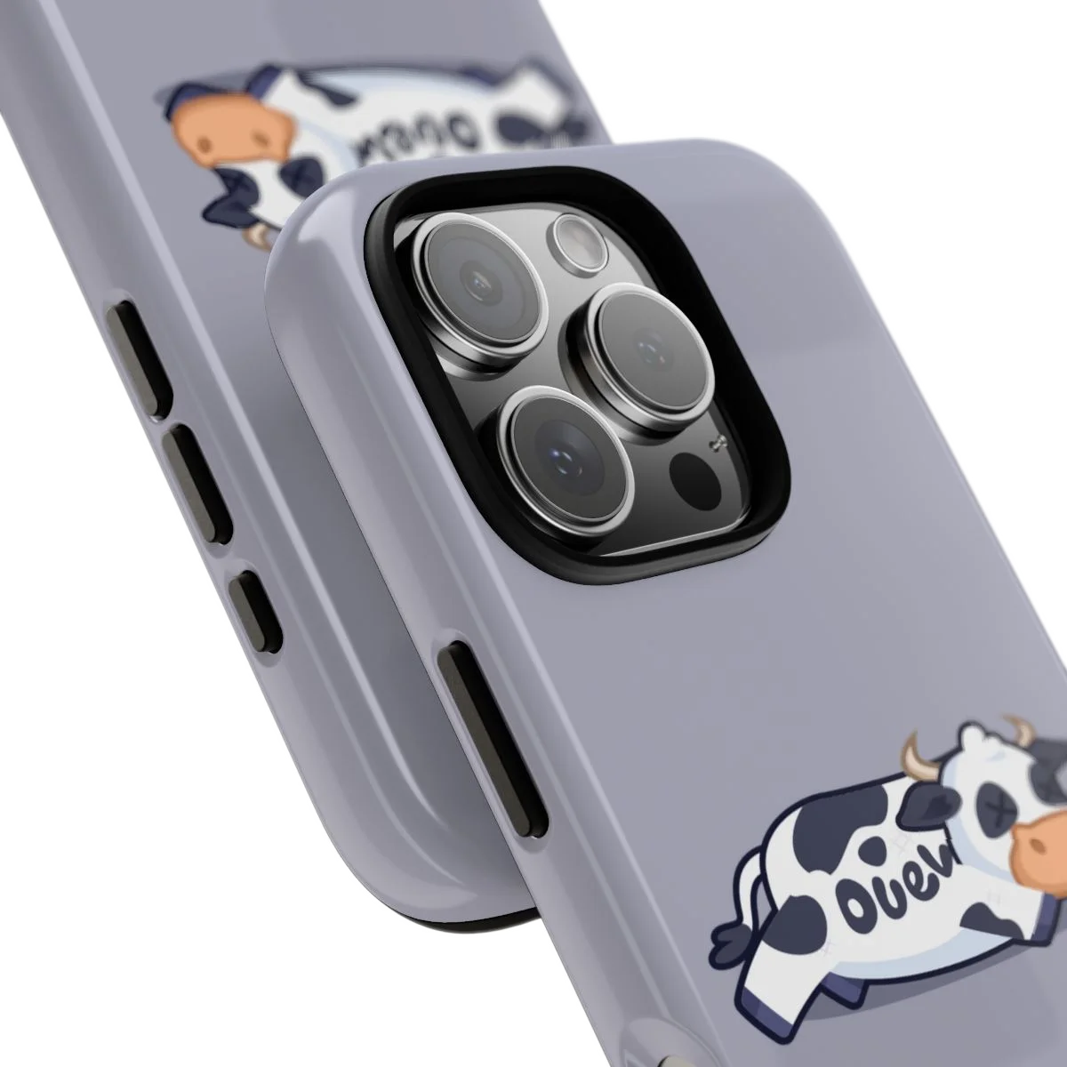Duel Cow Case, close-up detail