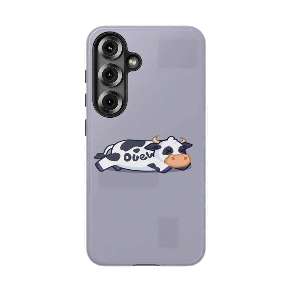 Duel Cow Case on Samsung Galaxy S25
