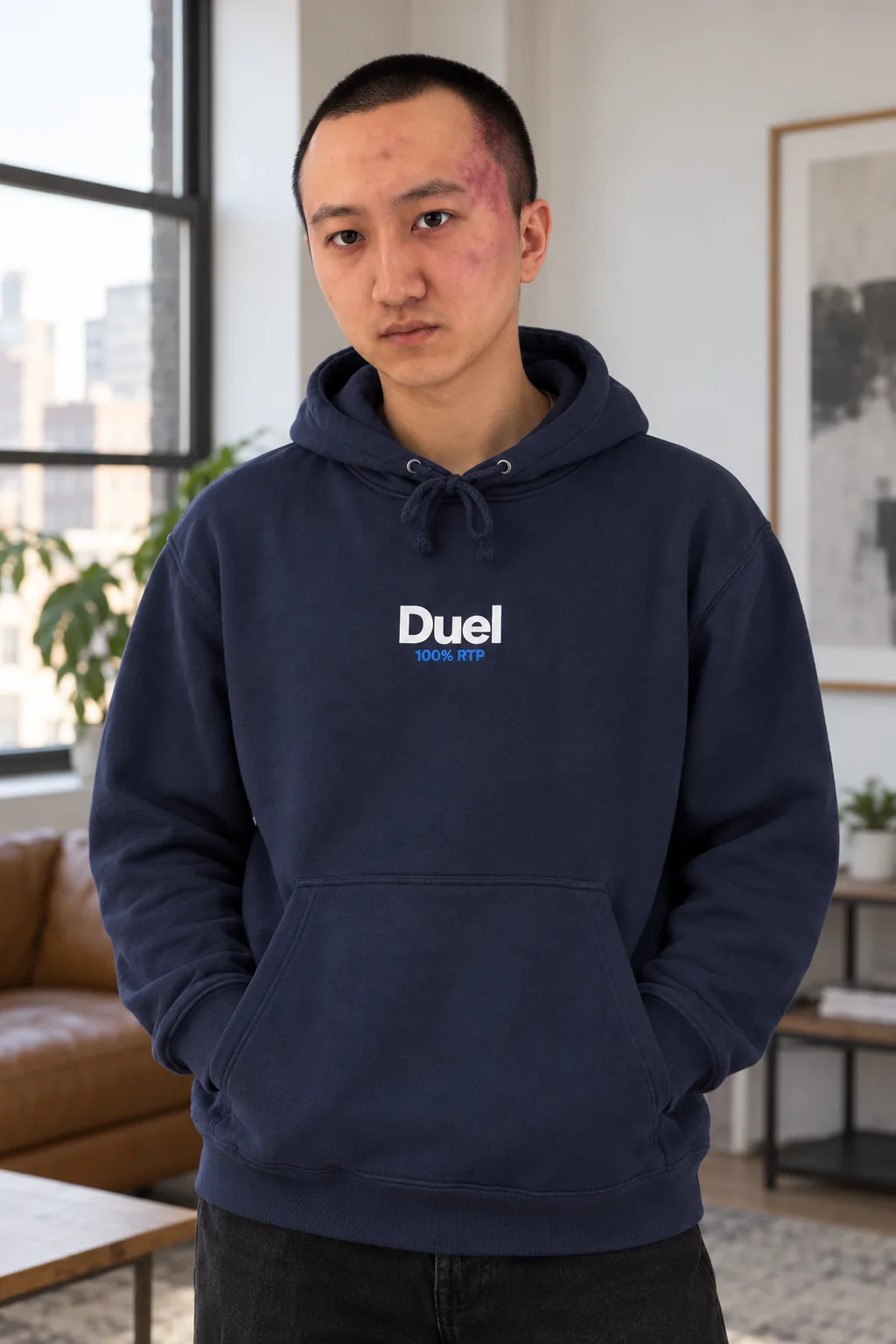 Duel 9/11 Jumper, worn — model front