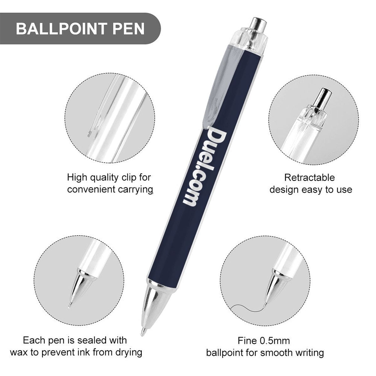 Duel Pen features