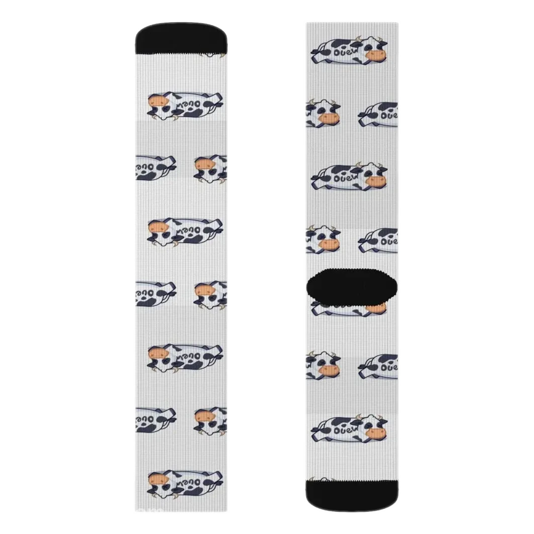 Duel Cow Socks, flat alternate view
