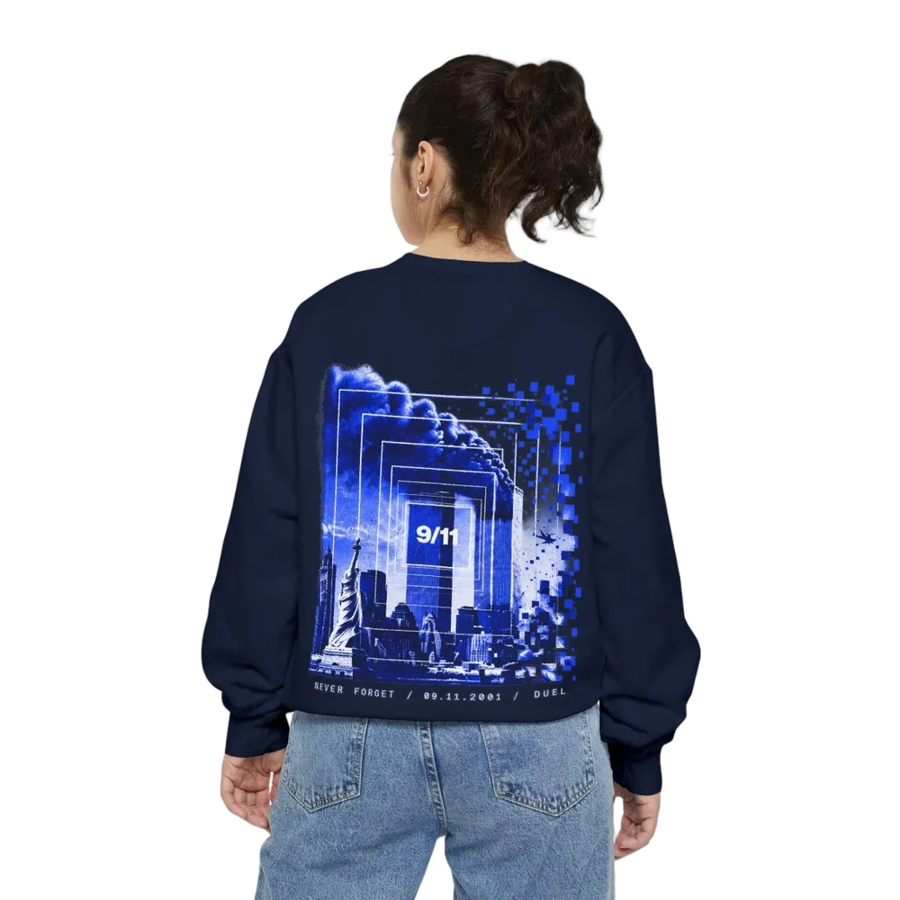 Duel 9/11 Sweatshirt, worn
