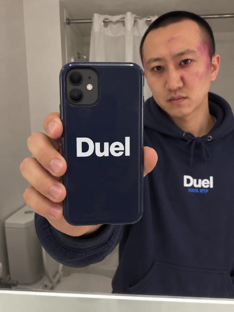 Duel Tough Case, worn — lifestyle